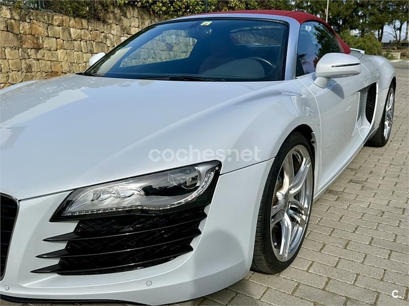 Usado Audi R8 Spyder 430 CV (316 kW) 2011 Blanco Descapotable