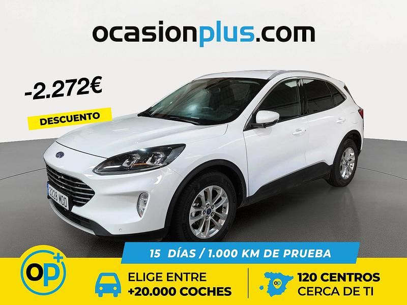 Blanco Usado 2022 Ford Kuga Titanium SUV | 20.600 € (Precio justo) - Imagen 1/4