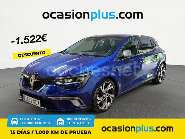 Azul Usado 2017 Renault Mégane GT Line GT Berlina | 16.750 € (Precio justo) - Imagen 1/4
