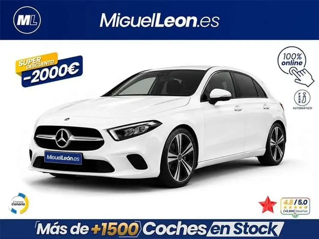 Usado Mercedes A250 218 CV (160 kW) 2022 Blanco Berlina