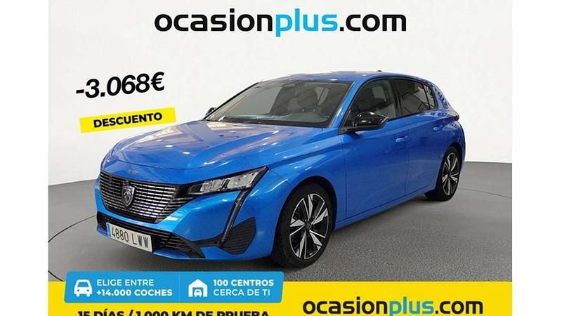 Azul Usado 2022 Peugeot 308 Allure Utilitario | 13.522 € (Buen precio) - Imagen 1/4