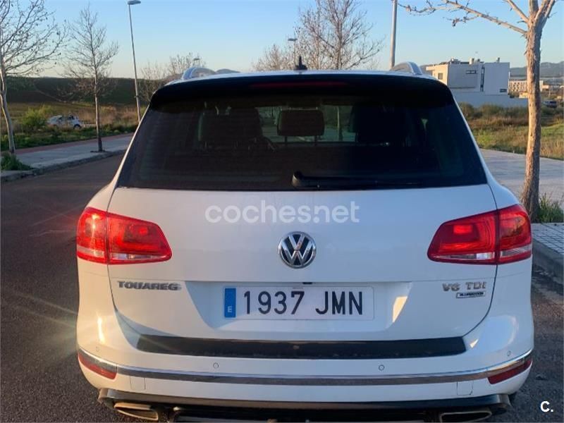 Blanco Usado 2016 VW Touareg R-line SUV | 20.900 € (Super precio) - Imagen 1/4