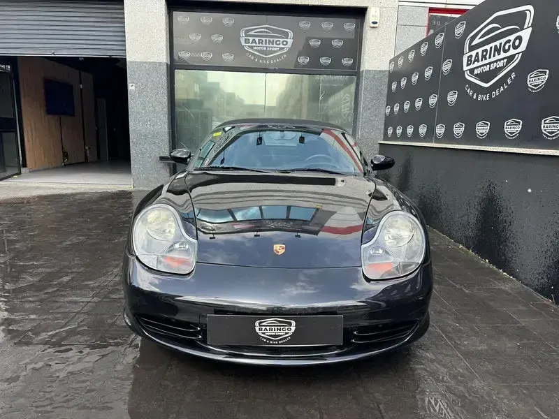 Usado Porsche Boxster 228 CV (167 kW) 2003 Negro Descapotable