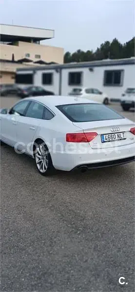 Usado Audi A5 Sportback Premium 211 CV (155 kW) 2012 Blanco Utilitario