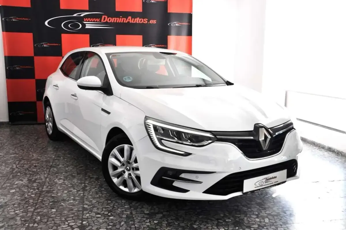 Usado Renault Mégane Intens 116 CV (85 kW) 2021 Blanco Utilitario