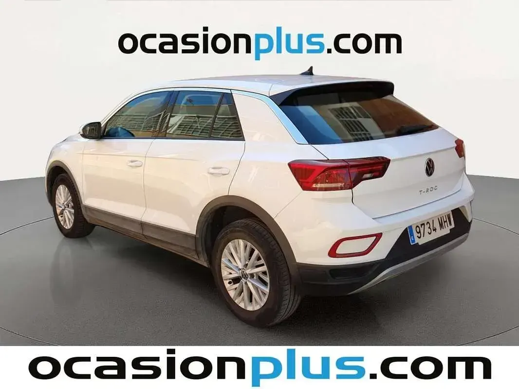Usado VW T-Roc 110 CV (80 kW) 2023 Blanco SUV