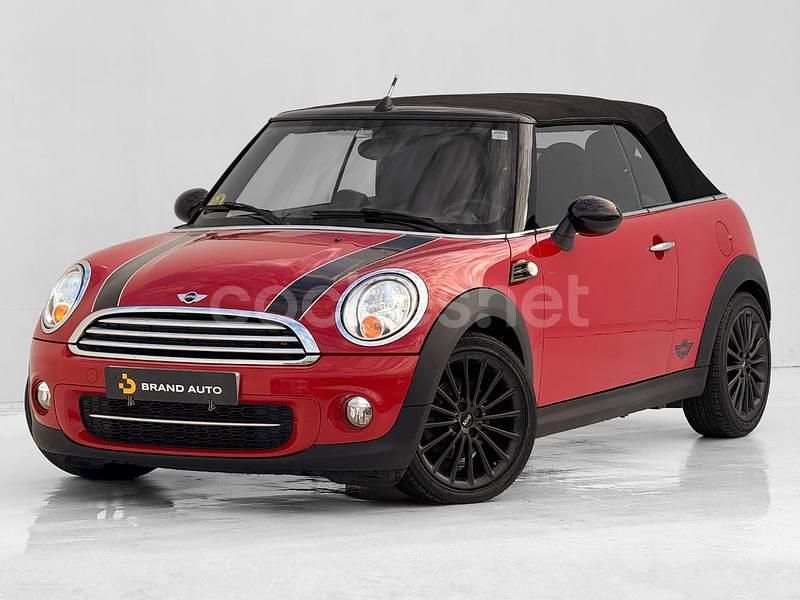 Rojo Usado 2013 Mini Cooper D Cabriolet Descapotable | 11.500 € - Imagen 1/4