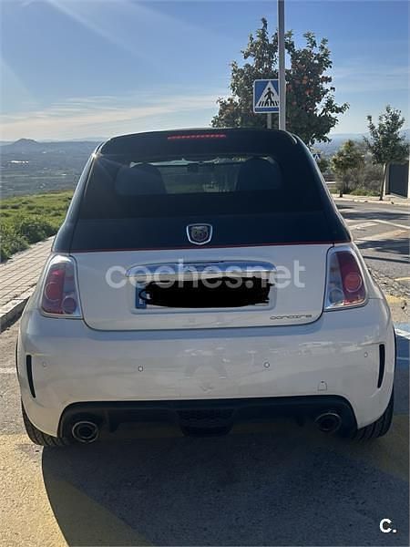 Usado Abarth 500C 135 CV (99 kW) 2012 Blanco Descapotable