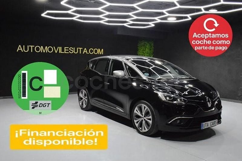 Usado Renault Scénic IV Zen 140 CV (102 kW) 2018 Negro Monovolumen
