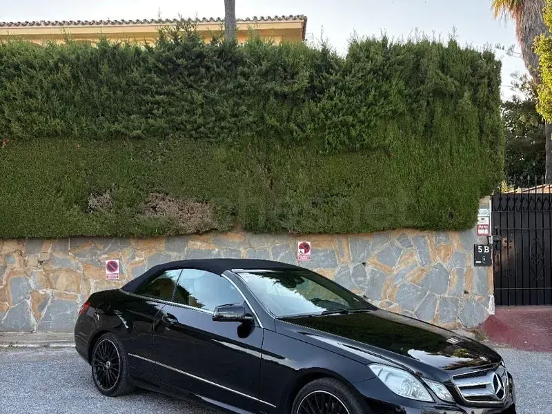 Usado Mercedes E350 Avantgarde 265 CV (194 kW) 2012 Negro Descapotable