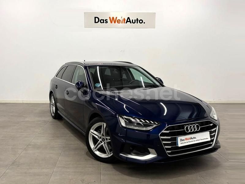 Azul Usado 2023 Audi A4 Advanced Plus Familiar | 33.740 € (Precio justo) - Imagen 1/4