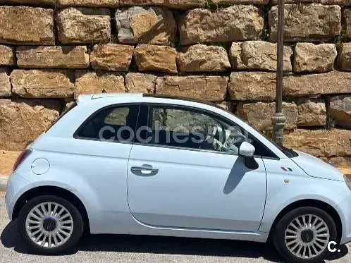 Usado Fiat 500 Pop 69 CV (50 kW) 2010 Azul Berlina