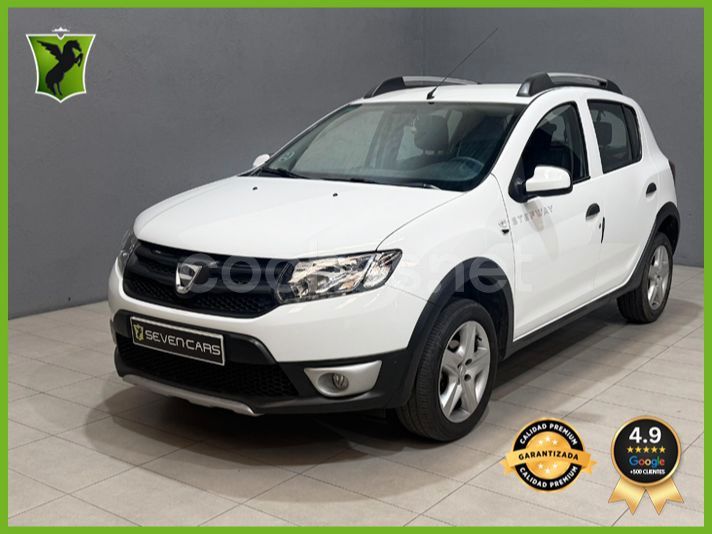 Blanco Usado 2015 Dacia Sandero Stepway Utilitario | 8795 € (Precio justo) - Imagen 1/4
