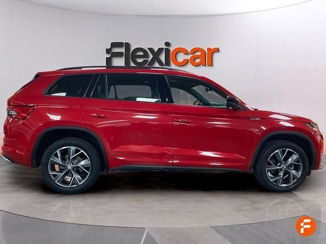 Usado Skoda Kodiaq Ambition 150 CV (110 kW) 2021 Rojo SUV