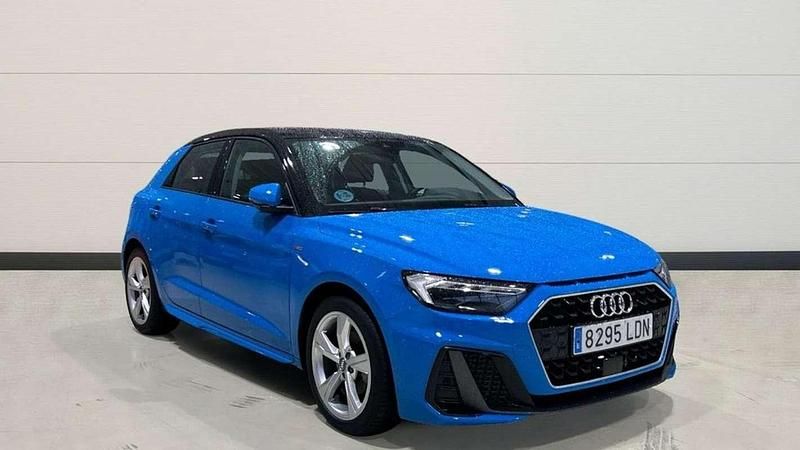 Usado Audi A1 Sportback S-Line 116 CV (85 kW) 2019 Azul Utilitario