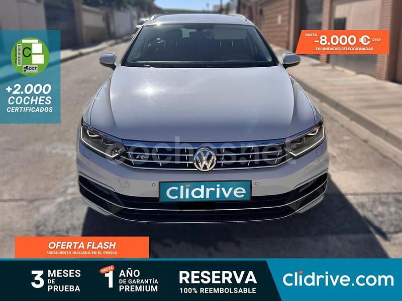 Blanco Usado 2016 VW Passat Sportline Familiar | 13.690 € (Precio justo) - Imagen 1/3