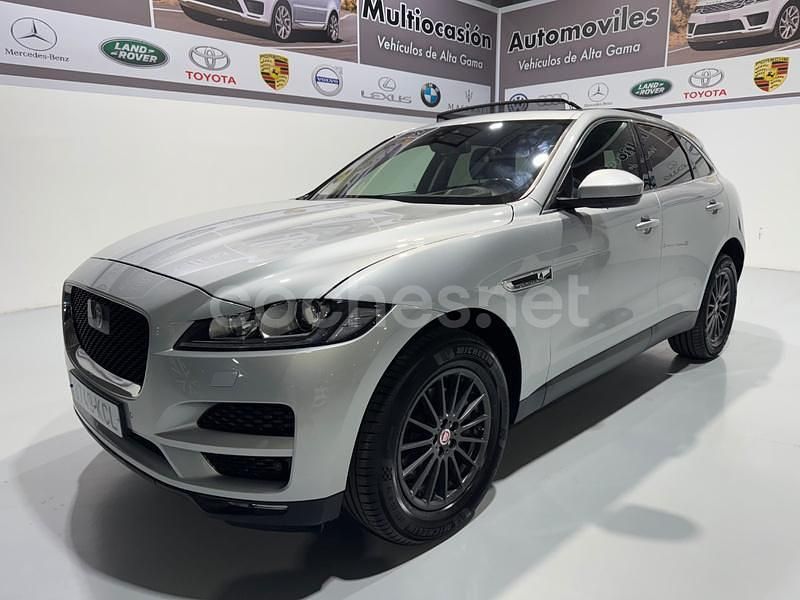 Gris / plata Usado 2017 Jaguar F-Pace Portfolio SUV | 14.990 € (Super precio) - Imagen 1/4