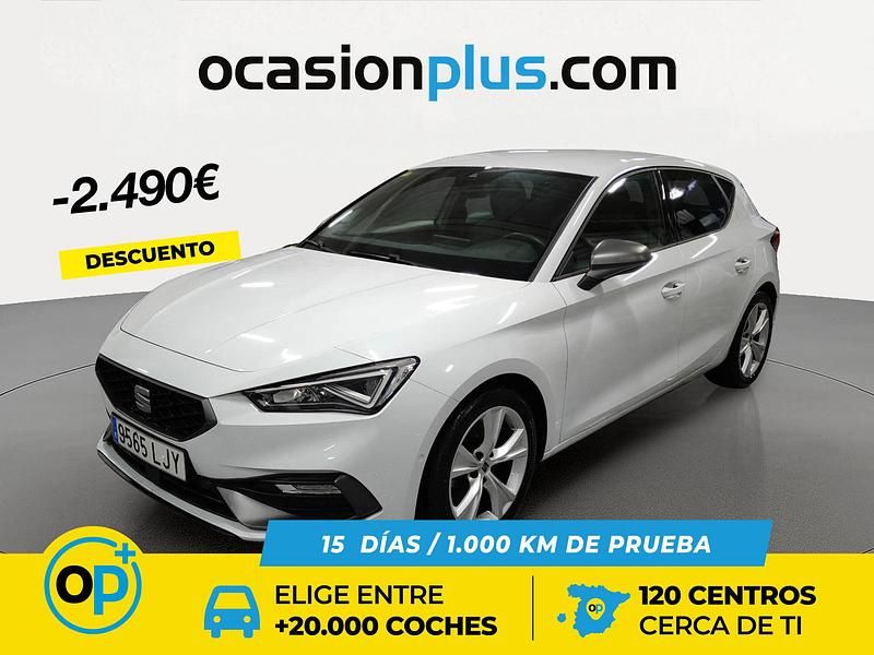 Usado Seat Leon FR 150 CV (110 kW) 2020 Blanco