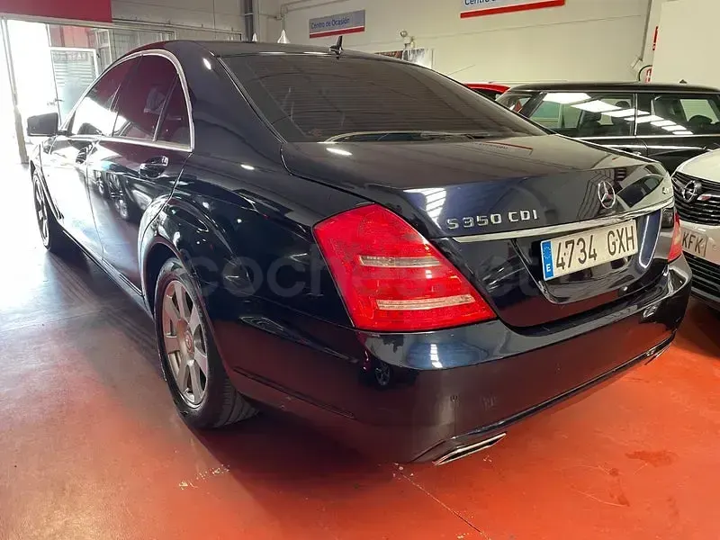 Usado Mercedes S350 235 CV (172 kW) 2010 Azul Berlina