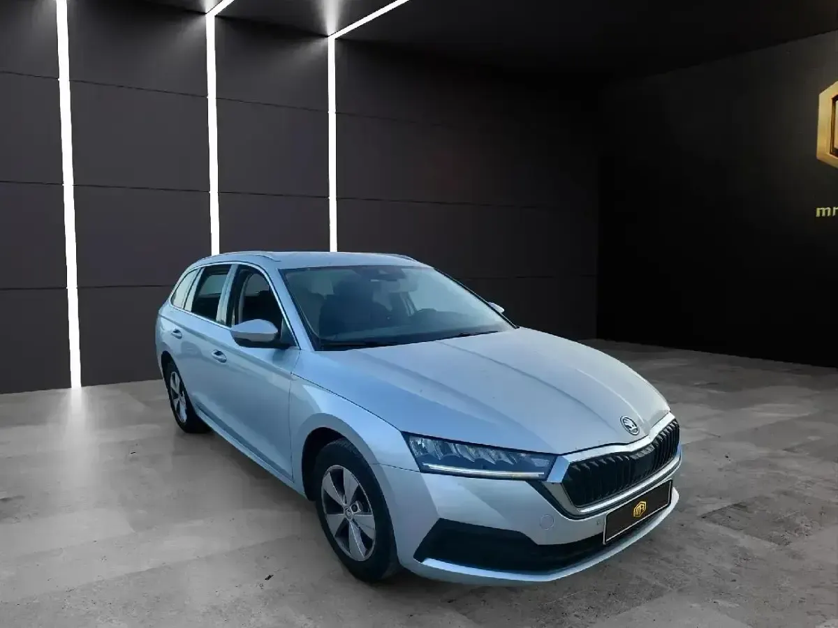 Usado Skoda Octavia Ambition 150 CV (110 kW) 2022 Gris Familiar