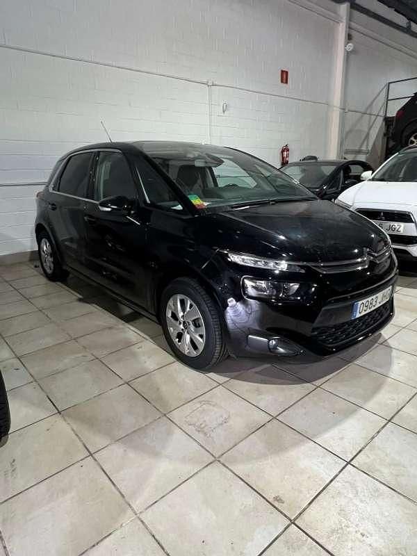 Negro Usado 2015 Citroën C4 Picasso PureTech Monovolumen | 8500 € (Precio justo) - Imagen 1/4
