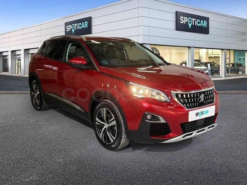 Usado Peugeot 3008 Allure 130 CV (95 kW) 2019 Rojo SUV