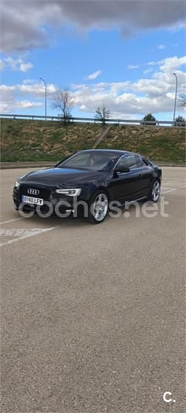 Usado Audi A5 S-Line 170 CV (125 kW) 2014 Negro Coupe