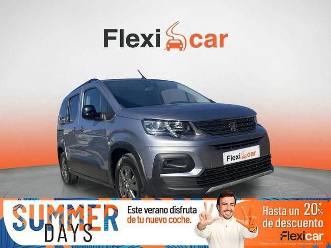 Gris / plata Usado 2022 Peugeot Rifter Allure Monovolumen | 20.290 € (Precio justo) - Imagen 1/4
