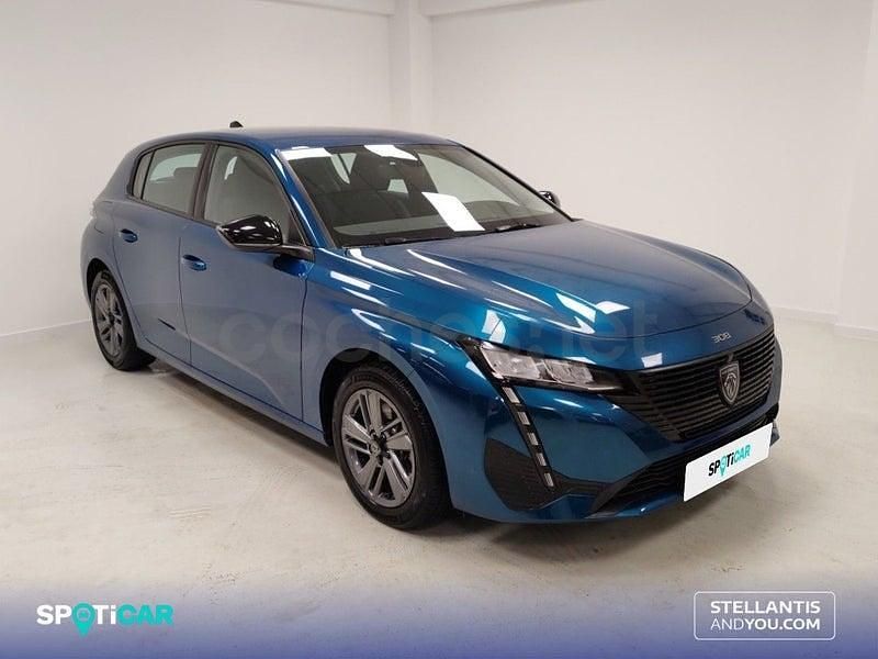Usado Peugeot 308 Active 130 CV (95 kW) 2024 Azul Berlina