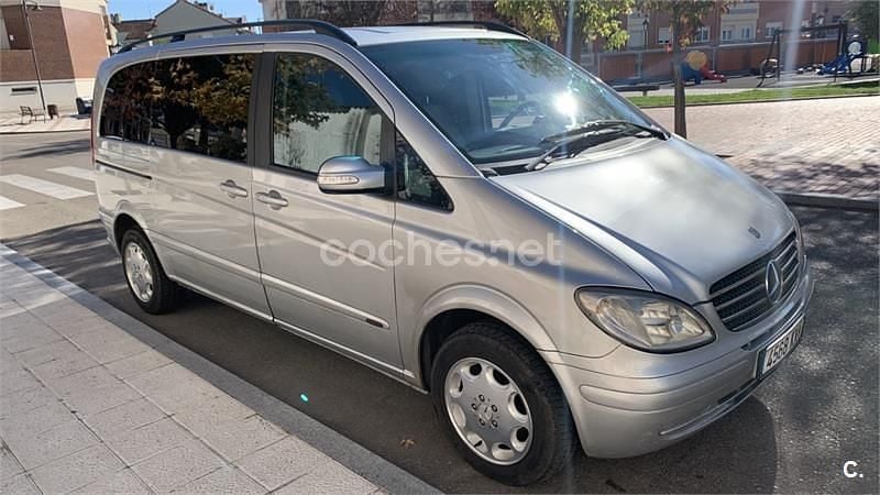 Gris / plata Usado 2004 Mercedes Viano Monovolumen | 11.000 € (Super precio) - Imagen 1/4