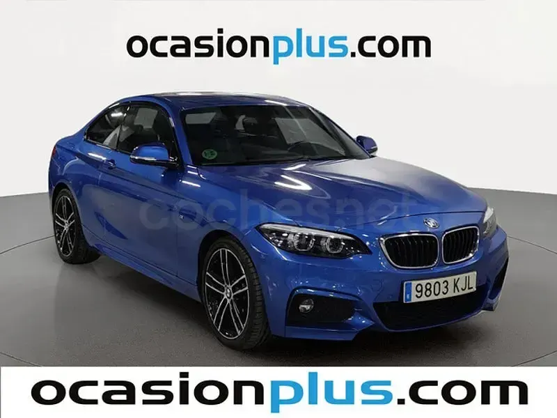 Usado BMW 220 184 CV (135 kW) 2018 Azul Coupe