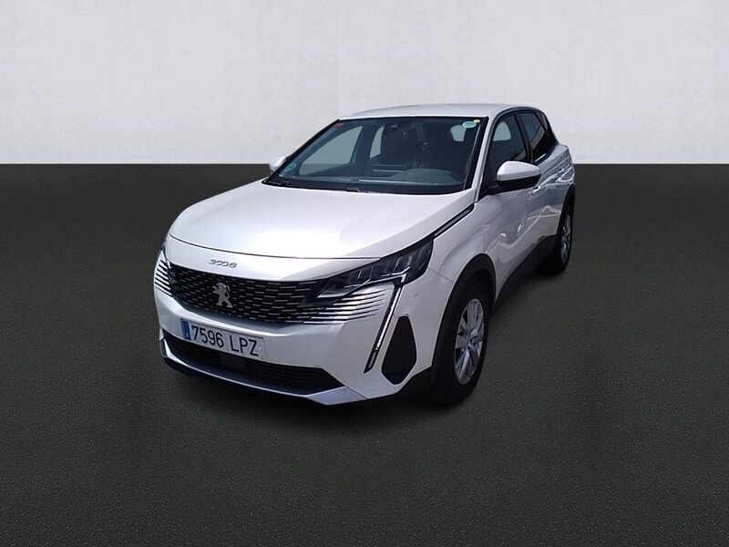 Blanco Usado 2021 Peugeot 3008 Active SUV | 21.000 € (Precio justo) - Imagen 1/4