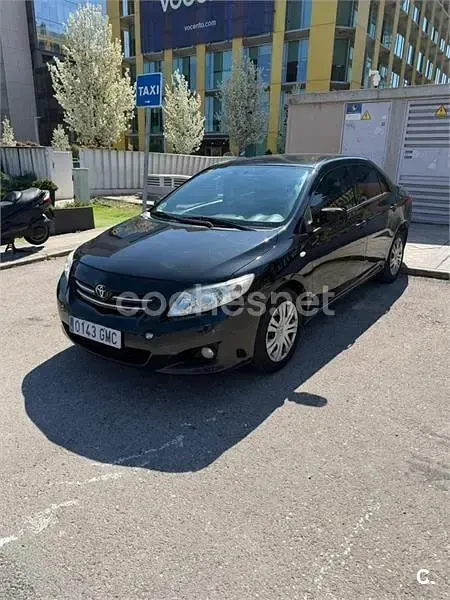 Usado Toyota Corolla Sol 116 CV (85 kW) 2008 Negro Berlina