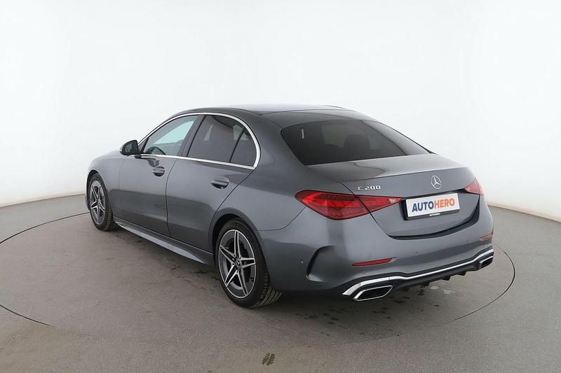 Usado Mercedes C200 AMG line 204 CV (150 kW) 2021 Gris Berlina