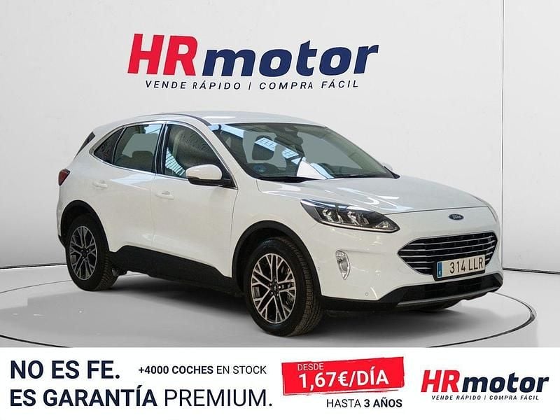 Usado Ford Kuga Titanium 225 CV (165 kW) 2020 Blanco SUV