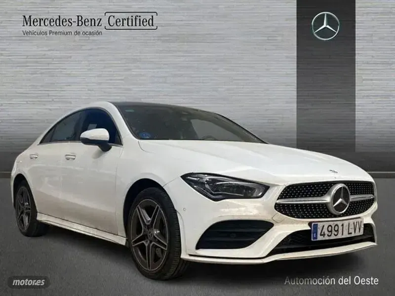 Usado Mercedes CLA250e 218 CV (160 kW) 2022 Blanco Coupe