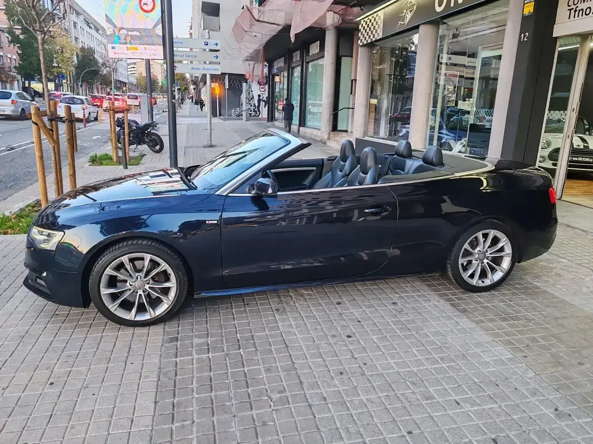 Usado Audi A5 S-Line 245 CV (180 kW) 2014 Azul Coupe