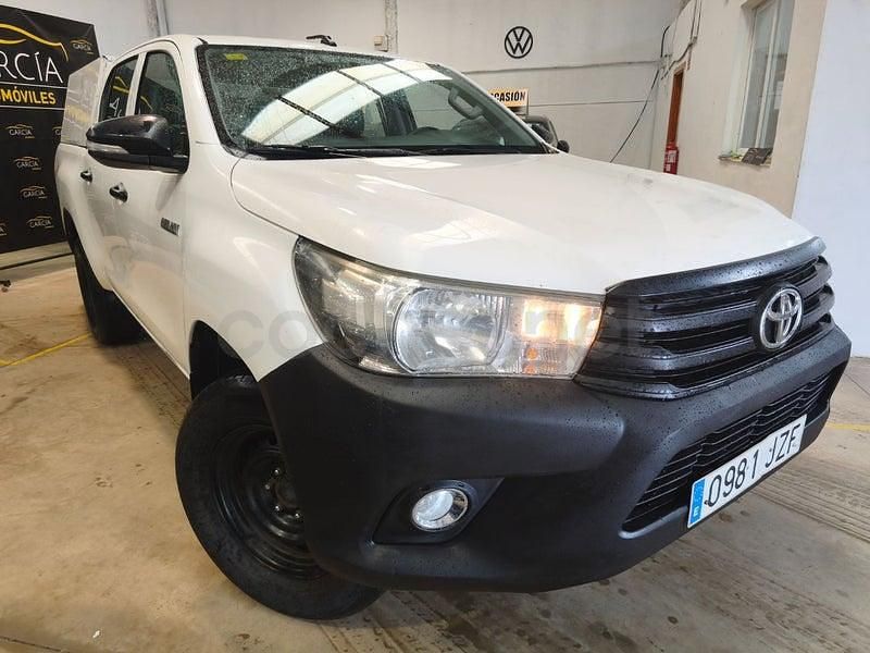 Usado Toyota HiLux 150 CV (110 kW) 2017 Blanco Recogida