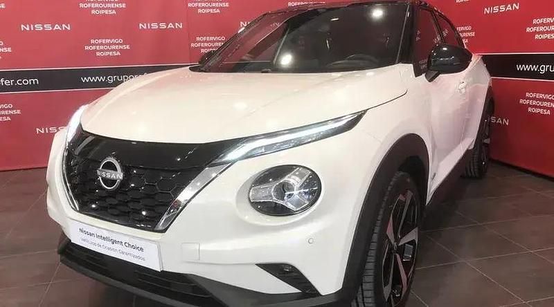 Lunar white (metalizado) Usado 2023 Nissan Juke Tekna SUV | 27.900 € (Caro) - Imagen 1/4