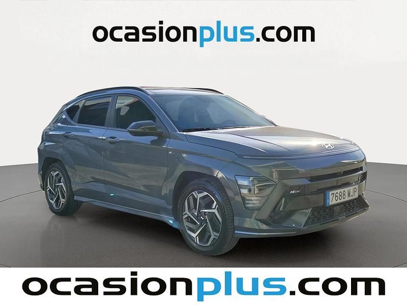 Usado Hyundai Kona N Line 199 CV (146 kW) 2023 Gris SUV