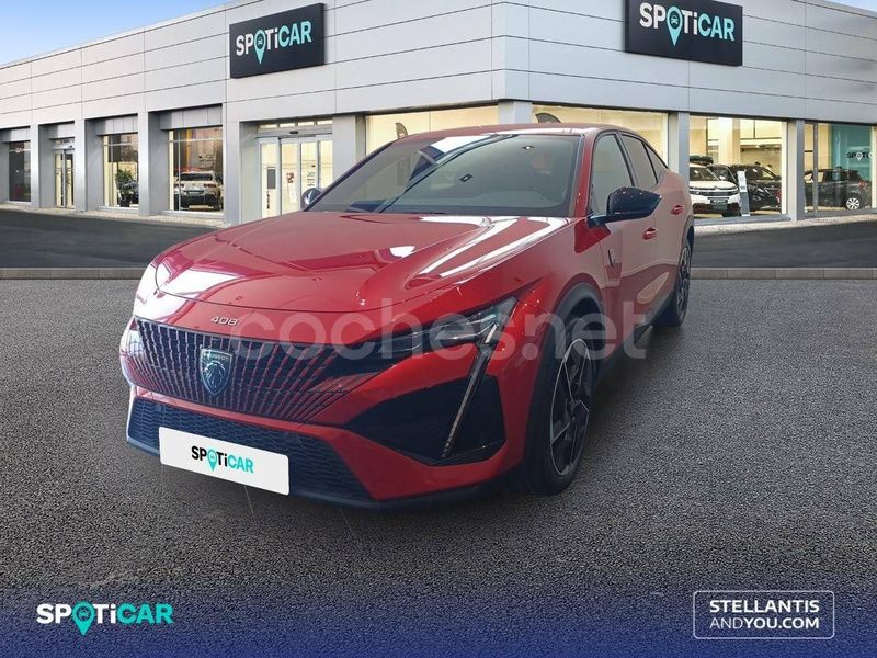 Rojo Usado 2023 Peugeot 408 GT GT Berlina | 23.990 € (Buen precio) - Imagen 1/4
