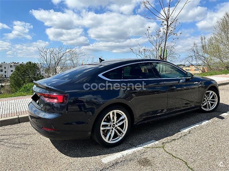 Usado Audi A5 Sportback Advanced Plus 190 CV (139 kW) 2017 Azul Utilitario
