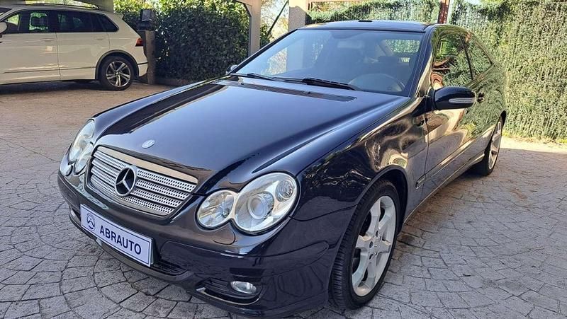 Azul Usado 2006 Mercedes C180 Sport Edition Coupe | 6800 € (Precio justo) - Imagen 1/4