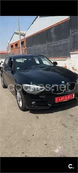 Negro Usado 2012 BMW 116 Utilitario | 9500 € (Precio justo) - Imagen 1/4