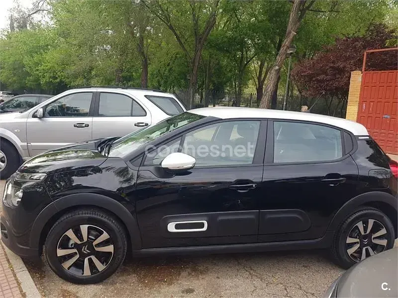Usado Citroën C3 Feel 102 CV (75 kW) 2022 Negro Utilitario
