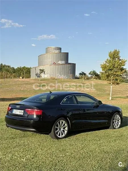 Usado Audi A5 211 CV (155 kW) 2009 Negro Coupe