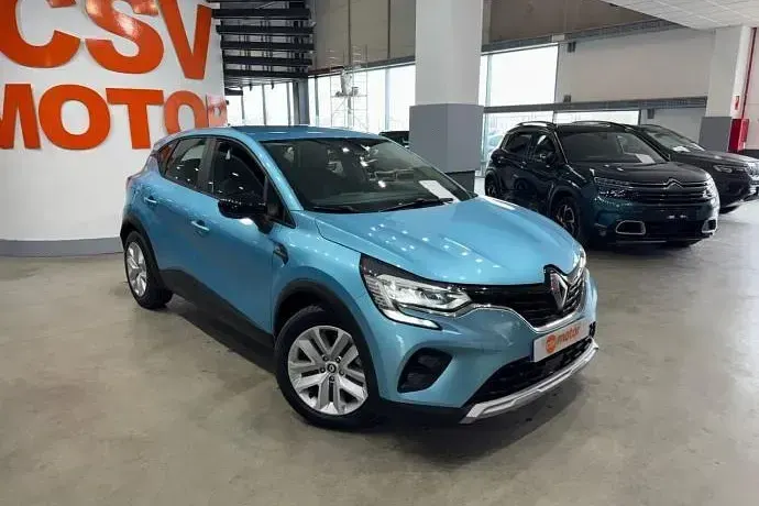 Usado Renault Captur Initiale 160 CV (117 kW) 2021 Azul SUV