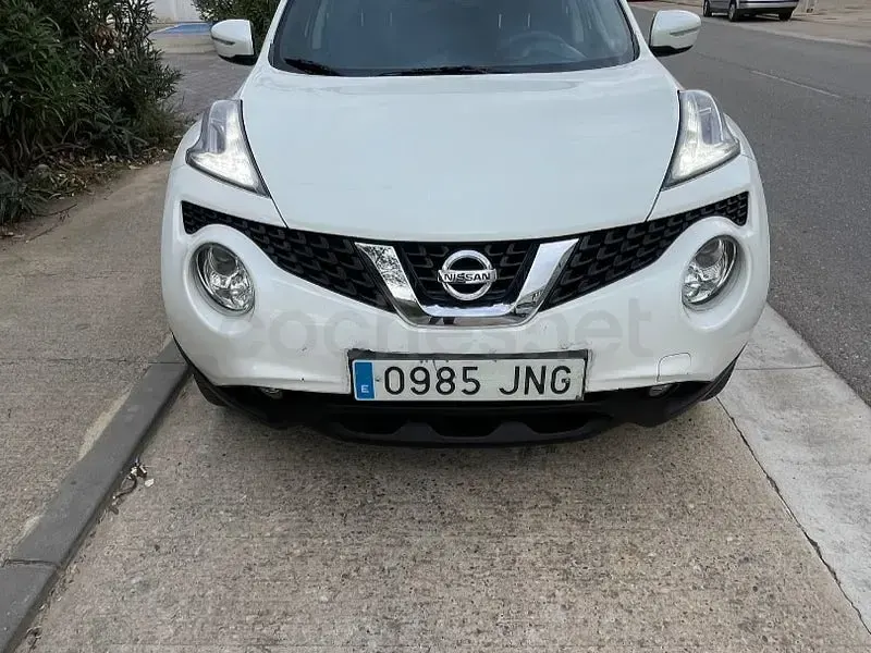 Usado Nissan Juke Acenta 110 CV (80 kW) 2015 Blanco SUV