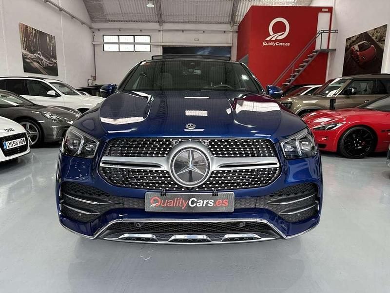 Usado Mercedes GLE350 272 CV (200 kW) 2021 Azul Coupe
