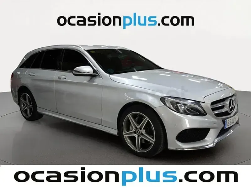 Usado Mercedes C220 170 CV (125 kW) 2018 Gris / plata Familiar